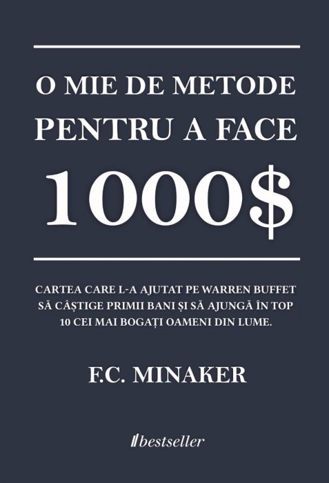O mie de metode de a face 1000 de dolari