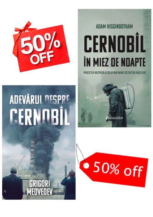 Pachet Promoțional de 2 Cărți despre Cernob&icirc;l